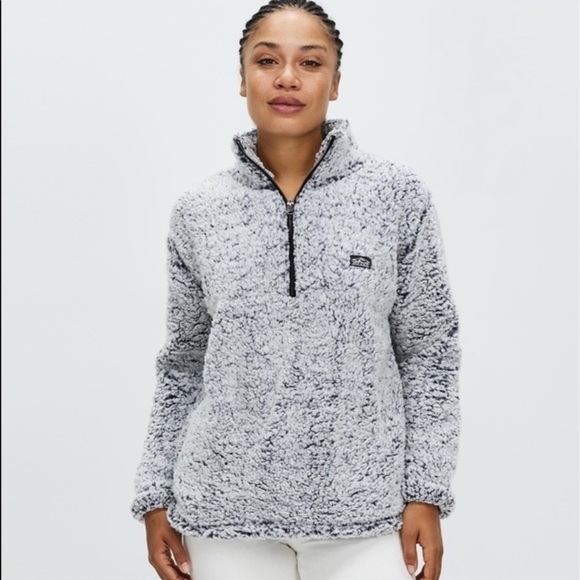 🔆RIP CURL🔆 DARK N STORMY 1/4 ZIP CREW SWEATER JACKET - Picture 7 of 16